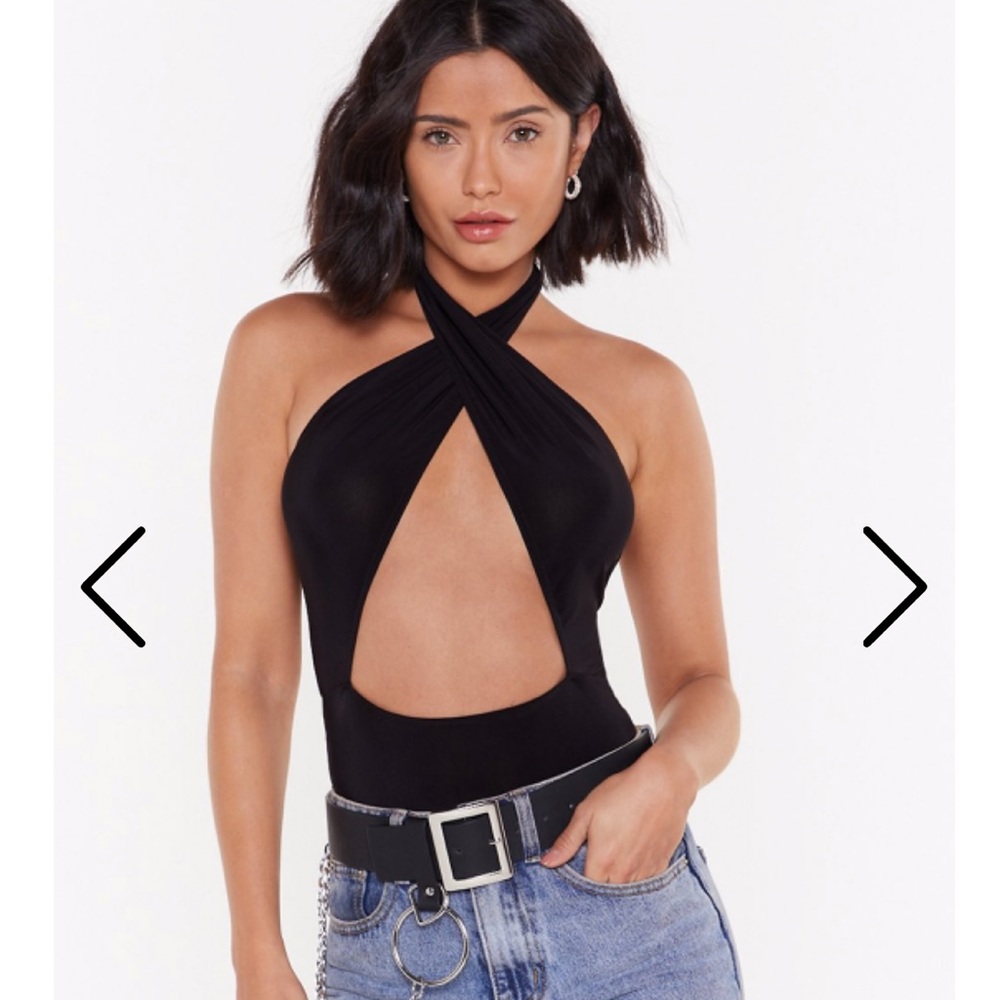 Cut out bodysuit NEVER WORN